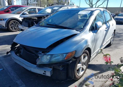 2007 Honda Civic Ex from USA, damaged, VIN 1HGFA16817L085872